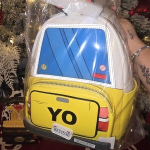 Loungefly Pizza Planet Truck "Yo", Glow In The Dark Backpack,Brand New With Tags